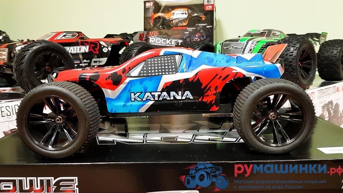 Трак 1/10 4WD Электро - Katana 1:10 RTR Купить с доставкой